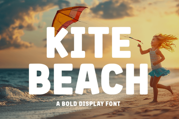 Discover the Vibrant Charm of Kite Beach: A Perfect Font for Summer and Beyond
