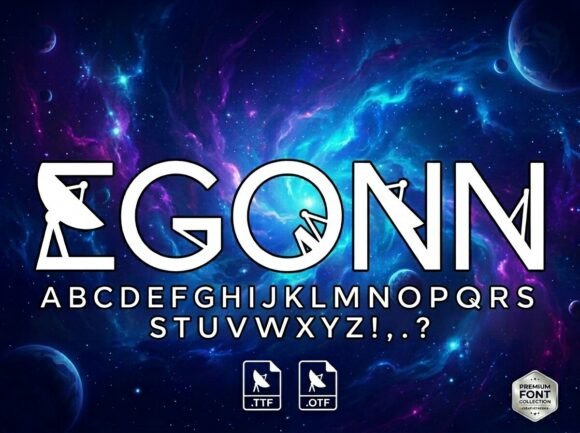 Egonn: A Bold and Artistic Display Font