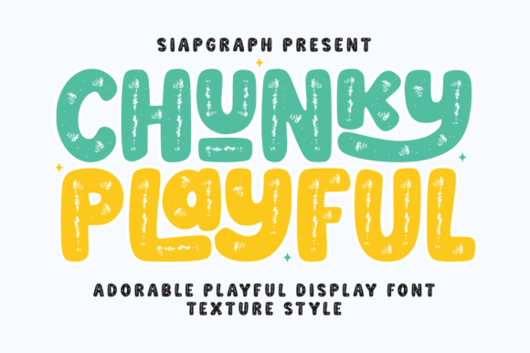 Embrace Creativity with Chunky Playful Texture