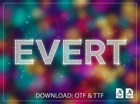 Evert: A Bold and Artistic Display Font