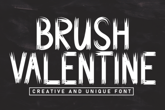 Experience the Captivating Charisma of Brush Valentine Font