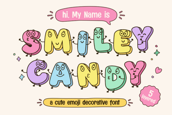 Experience Visual Delight with Smiley Candy