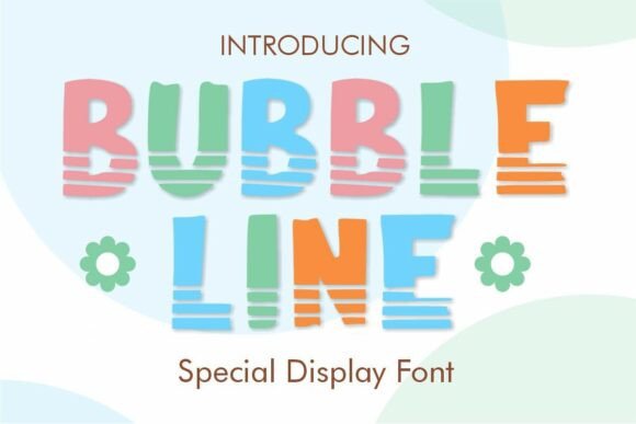 Explore Creativity with Bubble Line Font