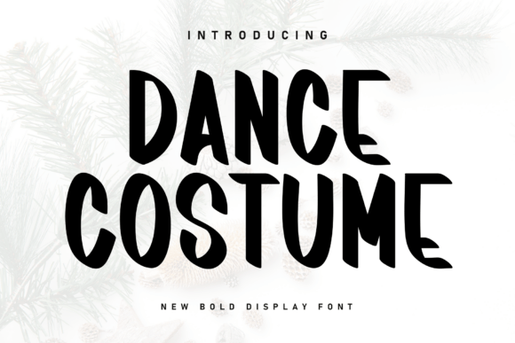 Exploring Dance Costume: A Unique Handwritten Font for Creative Projects