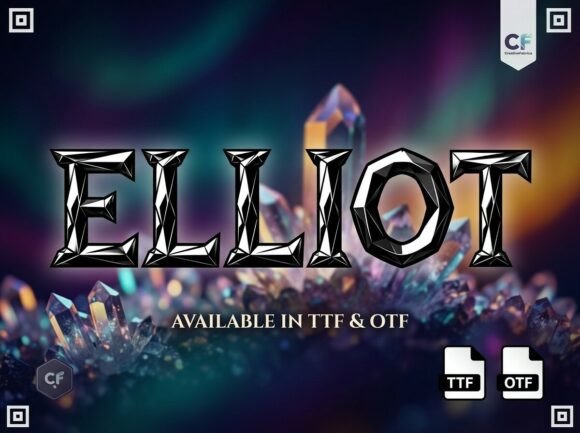 Exploring Elliot: A Bold and Versatile Decorative Display Font