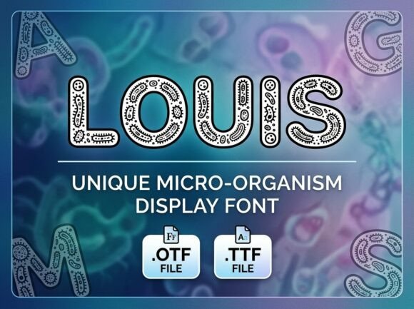 Louis: A Bold and Artistic Display Font for Creative Minds