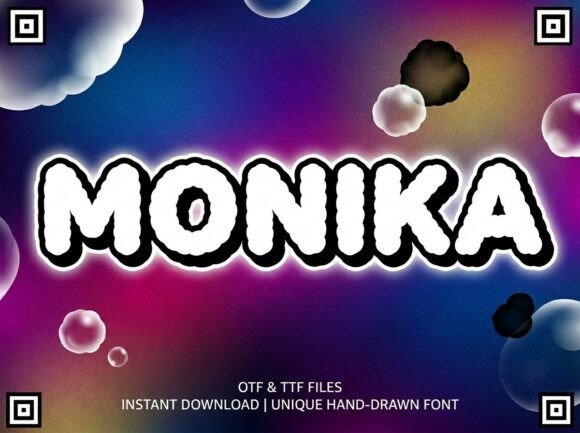 Monika: A Bold and Artistic Font for Creative Expression