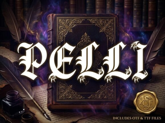 Pelli: A Bold and Artistic Display Font