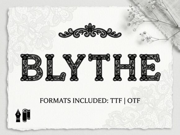 Unleashing Creativity with Blythe: A Bold and Artistic Font Choice