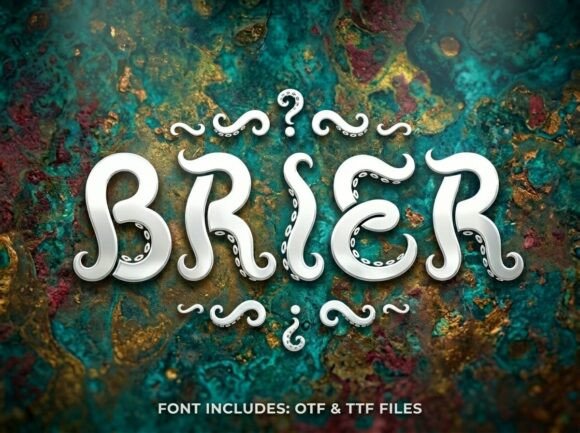 Unleashing Creativity with Brier: A Bold and Distinctive Font for Modern Design